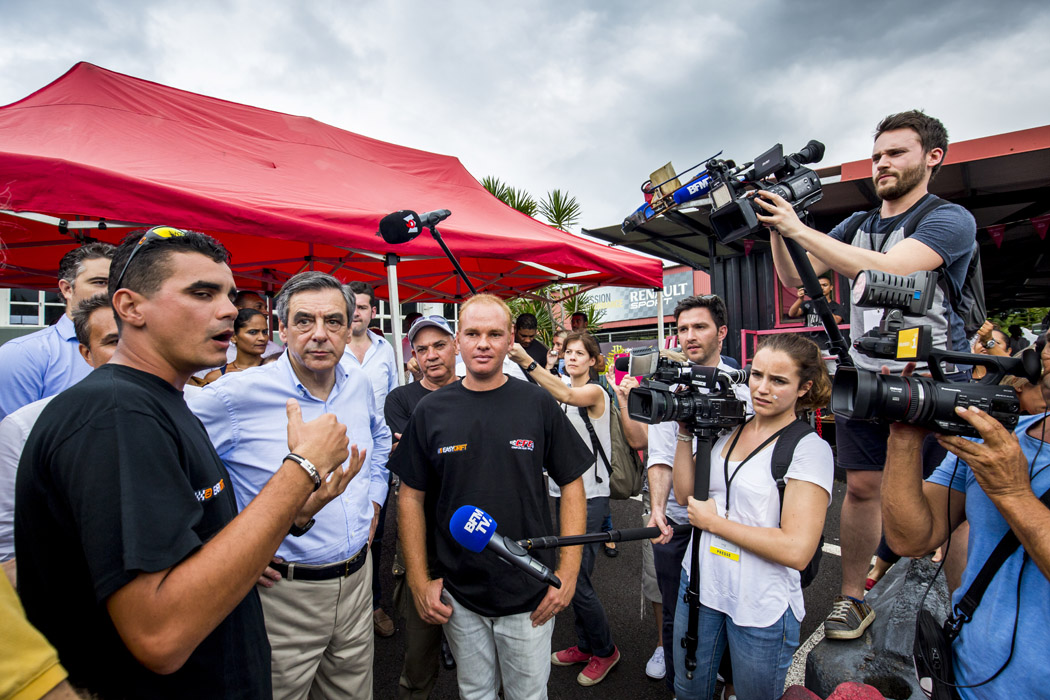 [Retour en images] La visite de François Fillon sur le circuit Félix Guichard