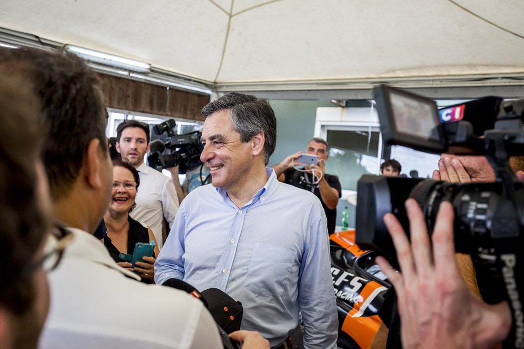 [Retour en images] La visite de François Fillon sur le circuit Félix Guichard