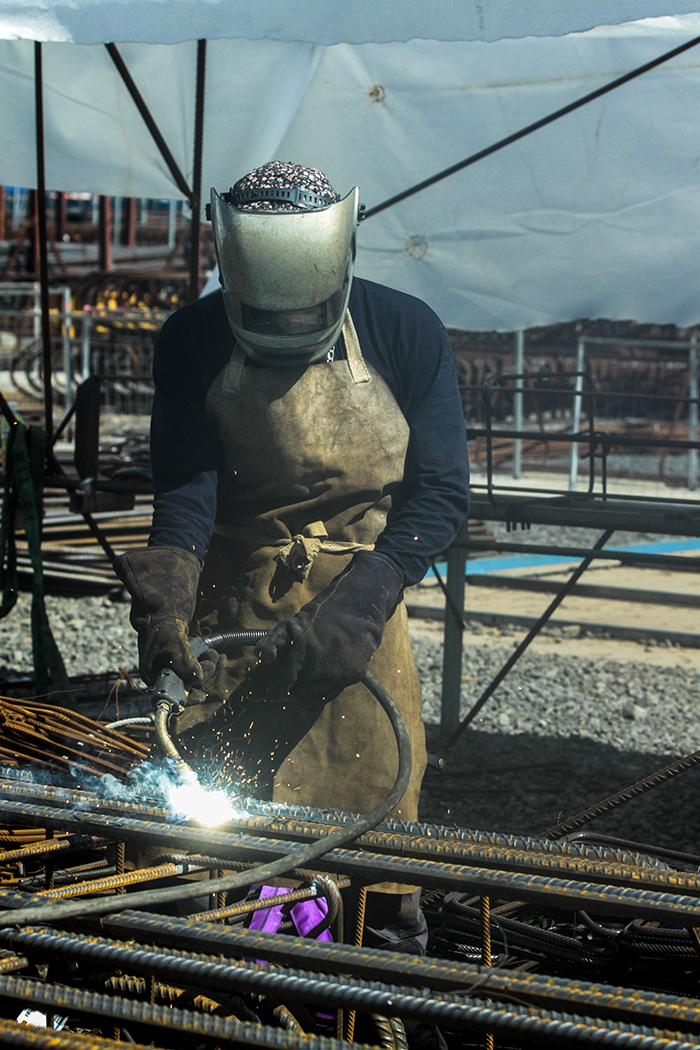 Retour en images : Visite de l’usine de préfabrication des voussoirs