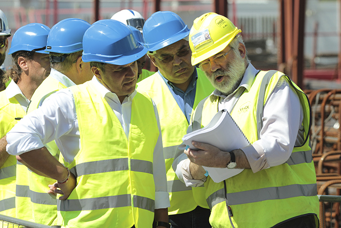 Retour en images : Visite de l’usine de préfabrication des voussoirs