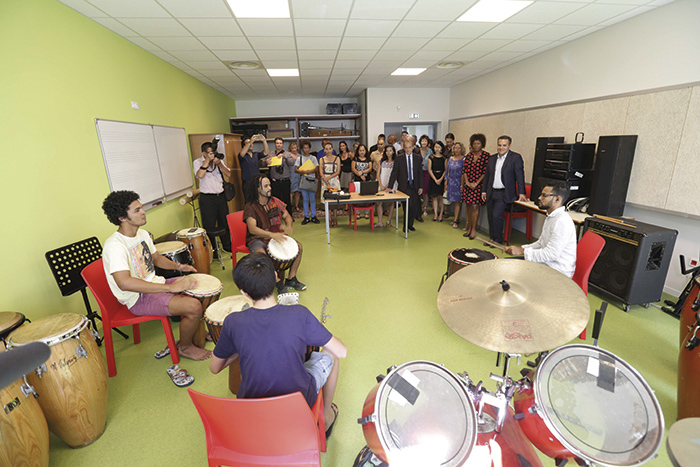 Retour en images : Inauguration du Conservatoire à Rayonnement Régional de Saint-Denis