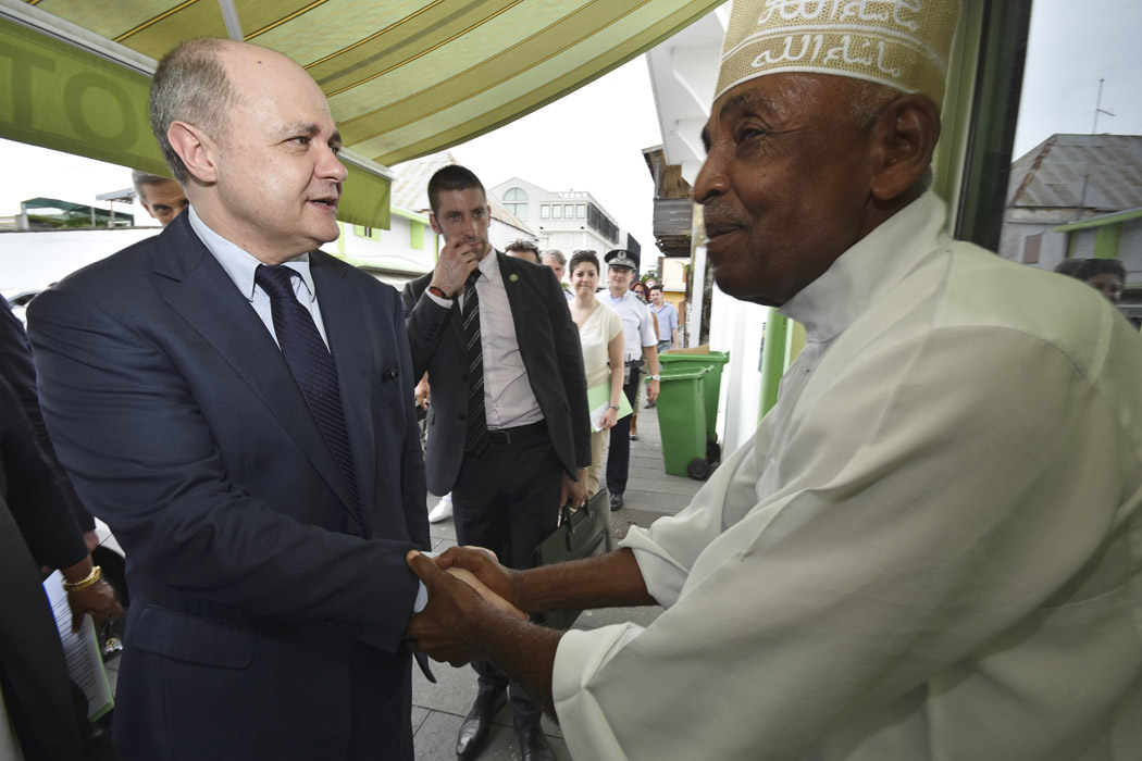 La visite de Bruno Le Roux au Port en images