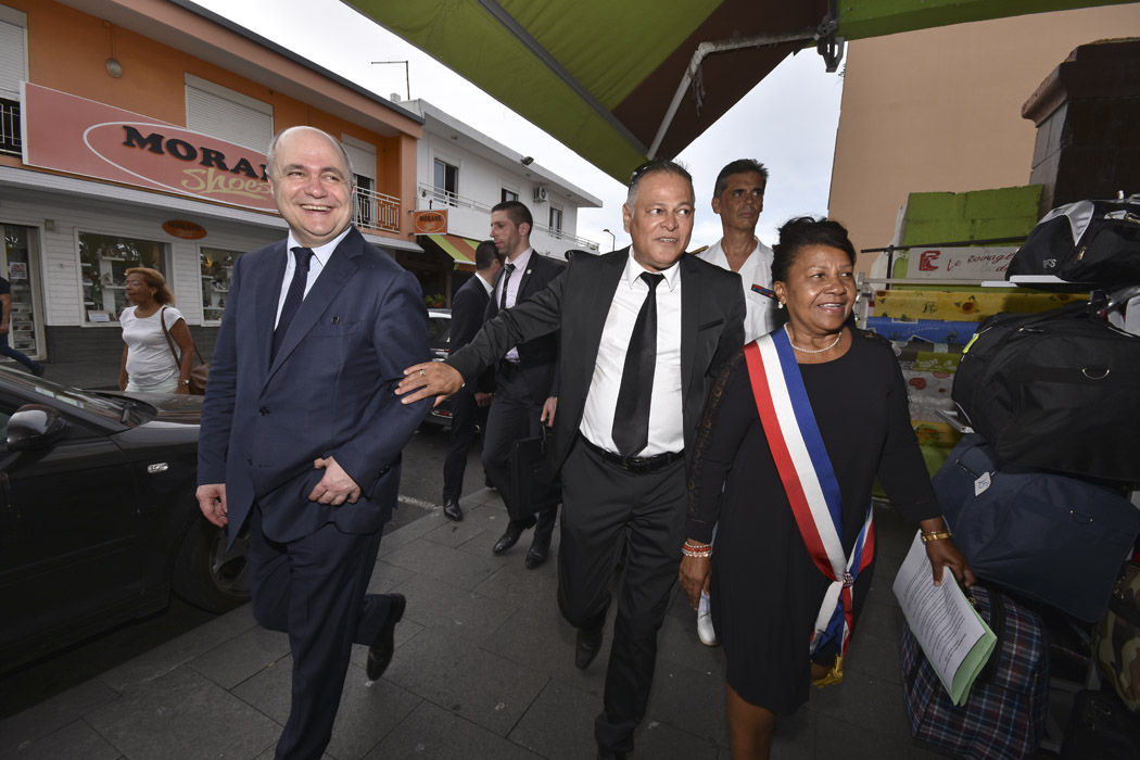 La visite de Bruno Le Roux au Port en images