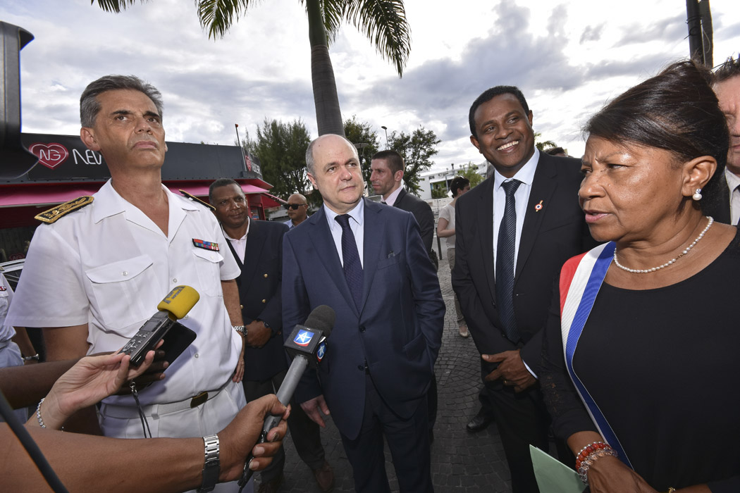 La visite de Bruno Le Roux au Port en images