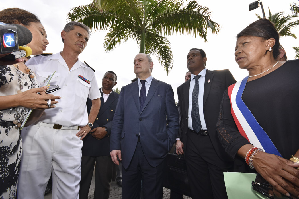 La visite de Bruno Le Roux au Port en images