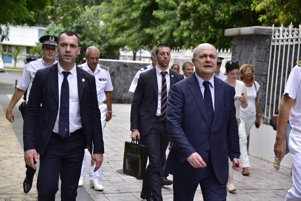 La visite de Bruno Le Roux au Port en images