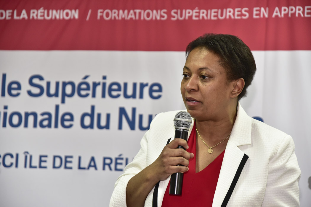 Retour en images: Hélène Geoffroy inaugure l'école numérique de Saint-André