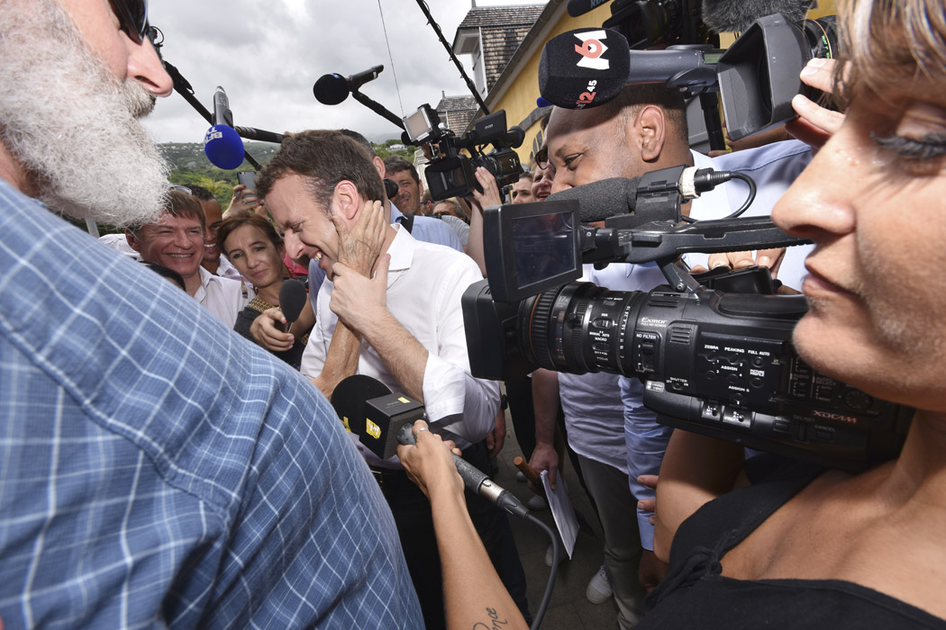 [Retour Images] Emmanuel Macron en terrain conquis à Saint-Leu