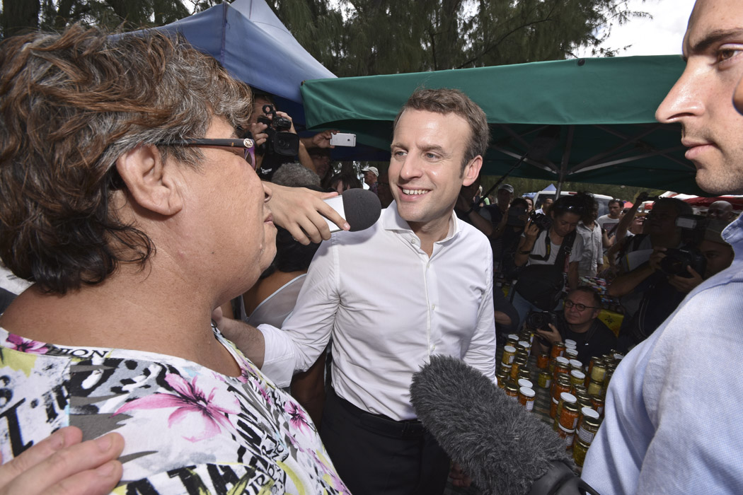 [Retour Images] Emmanuel Macron en terrain conquis à Saint-Leu