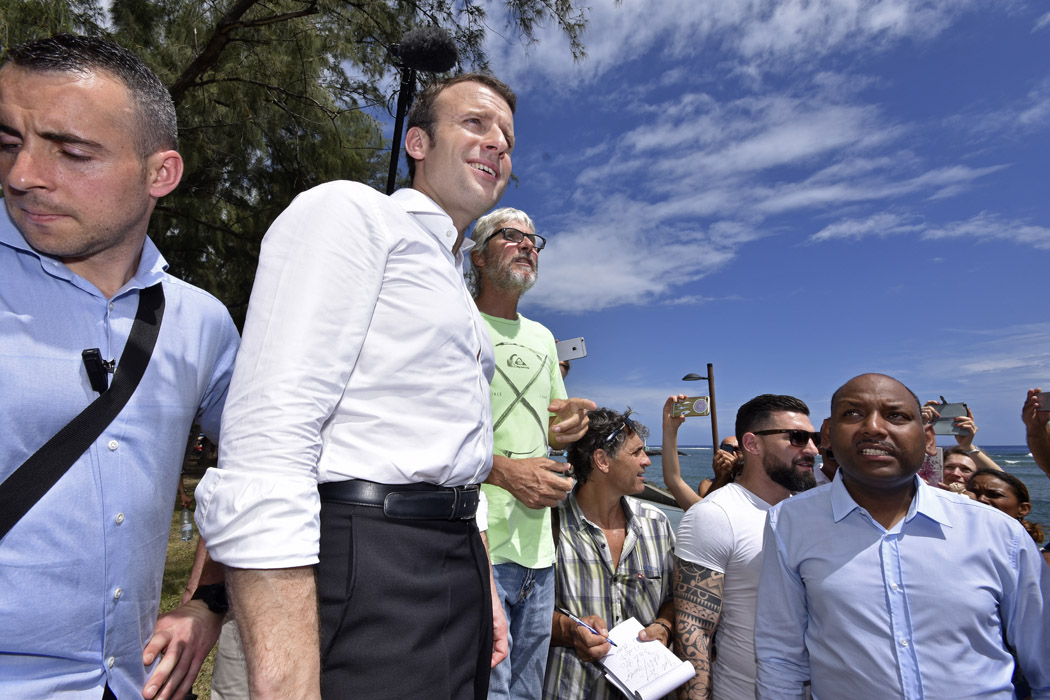 [Retour Images] Emmanuel Macron en terrain conquis à Saint-Leu