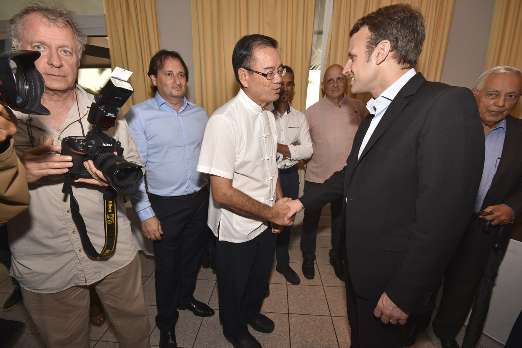 [Retour Images] Macron termine sa visite avec les représentants des religions