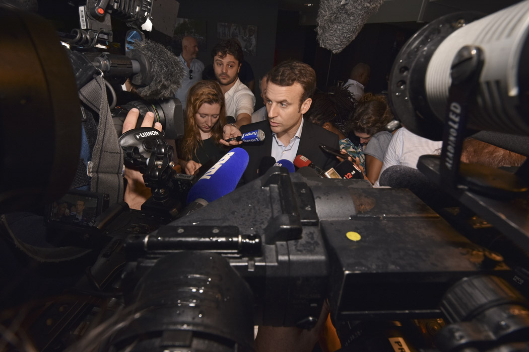 [Retour Images] Macron termine sa visite avec les représentants des religions