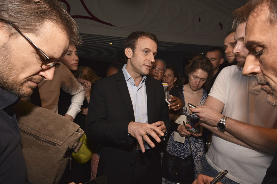 [Retour Images] Macron termine sa visite avec les représentants des religions