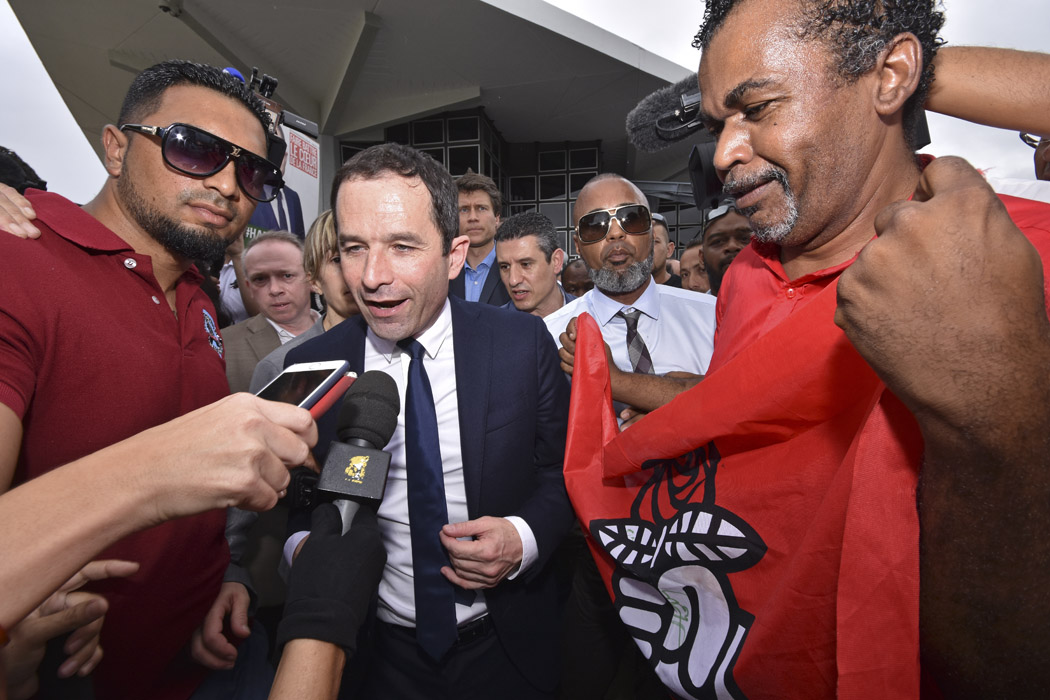 [RETOUR IMAGES] Benoît Hamon à La Réunion pour une visite express