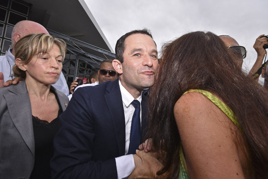 [RETOUR IMAGES] Benoît Hamon à La Réunion pour une visite express