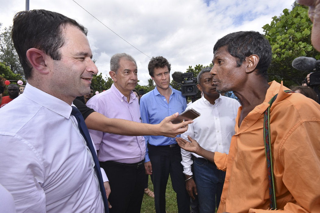 [RETOUR IMAGES/LIVE VIDEO] Benoît Hamon en mode pique-nique à l'Étang du Gol