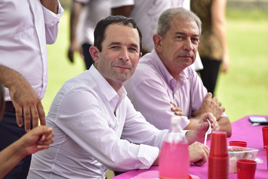 [RETOUR IMAGES/LIVE VIDEO] Benoît Hamon en mode pique-nique à l'Étang du Gol