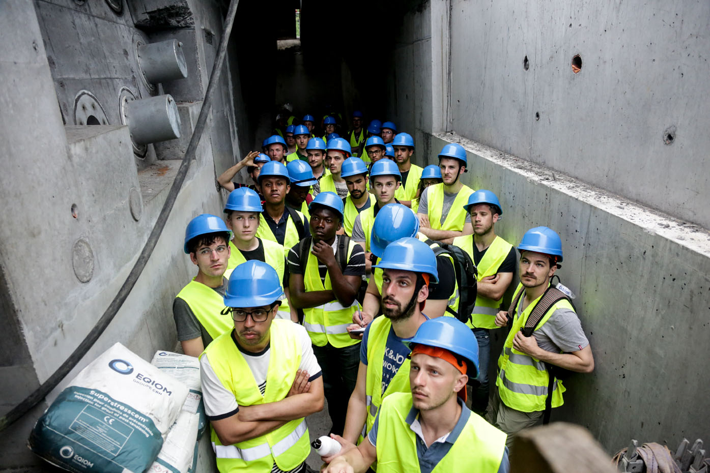 Retour en images : visite de la Nouvelle Route du Littoral par les étudiants au Centre des Hautes Etudes de la Construction