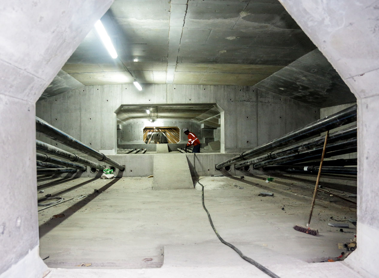 Retour en images : visite de la Nouvelle Route du Littoral par les étudiants au Centre des Hautes Etudes de la Construction
