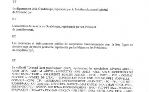 Le détail de l'accord signé en Guadeloupe