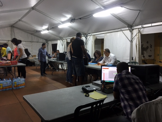 [Photos] Le dépouillement se poursuit à Saint-Pierre