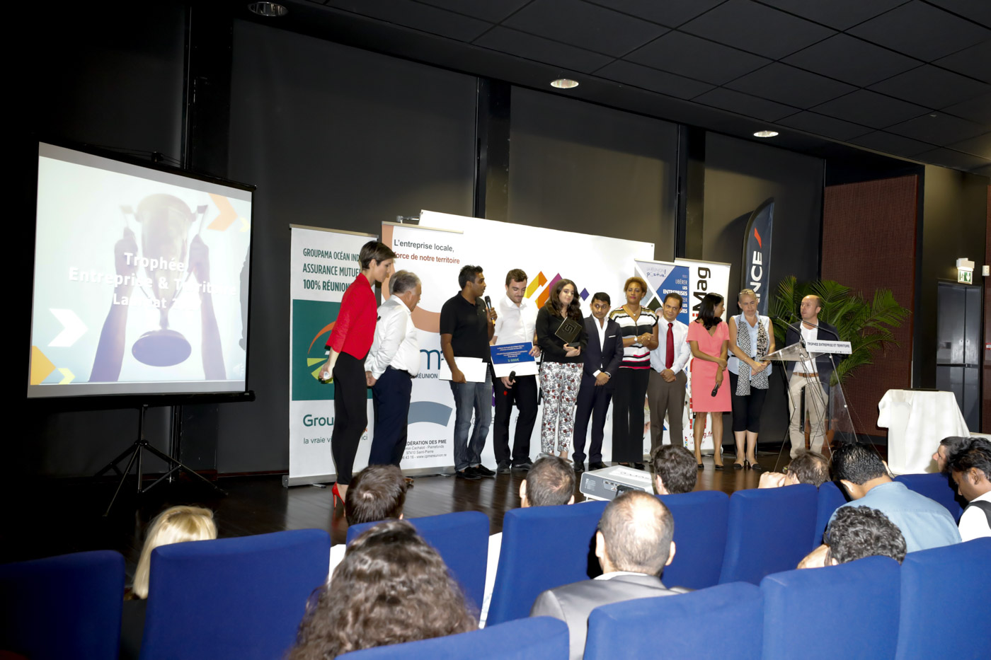 Cérémonie du 1er Trophée des Entreprises et du Territoire