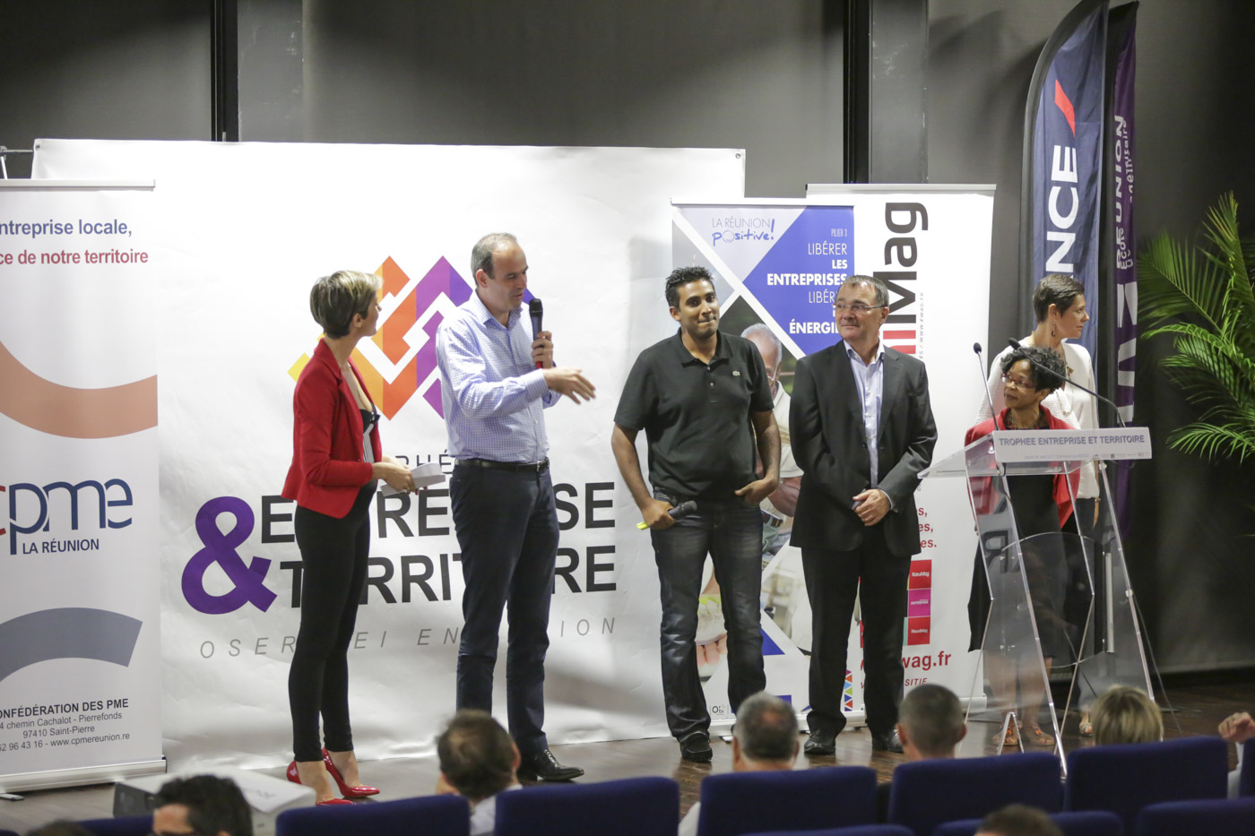 Cérémonie du 1er Trophée des Entreprises et du Territoire