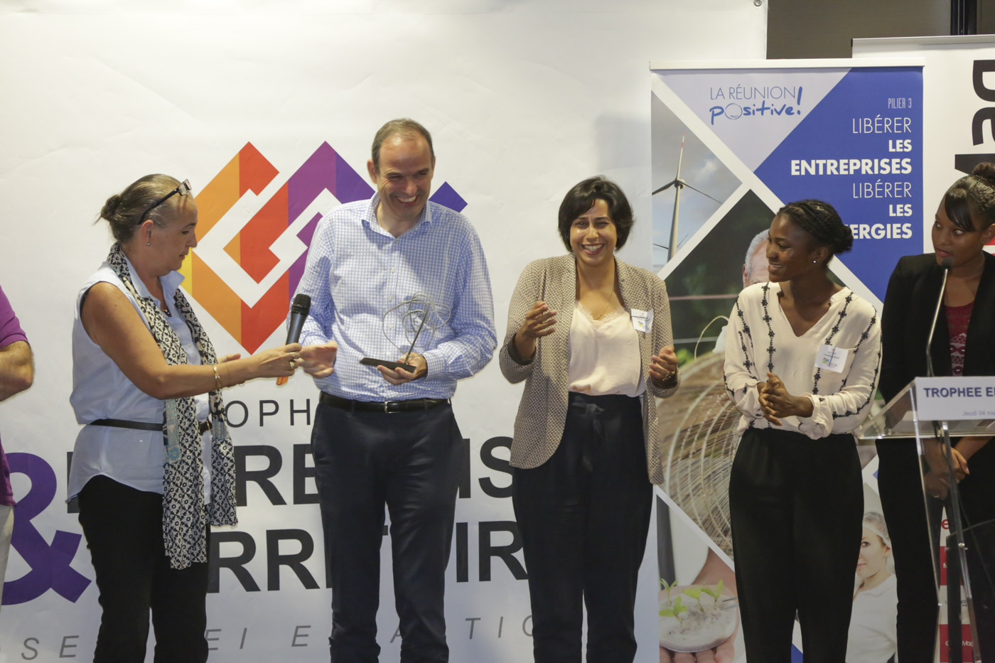 Cérémonie du 1er Trophée des Entreprises et du Territoire