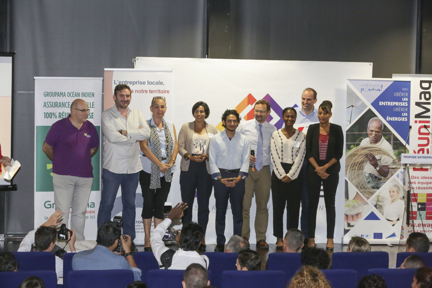 Cérémonie du 1er Trophée des Entreprises et du Territoire