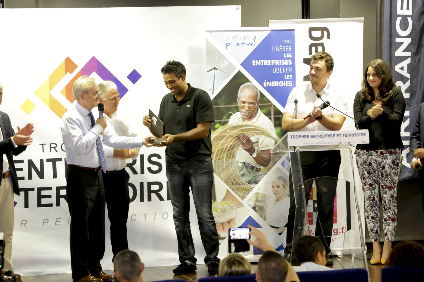 Cérémonie du 1er Trophée des Entreprises et du Territoire