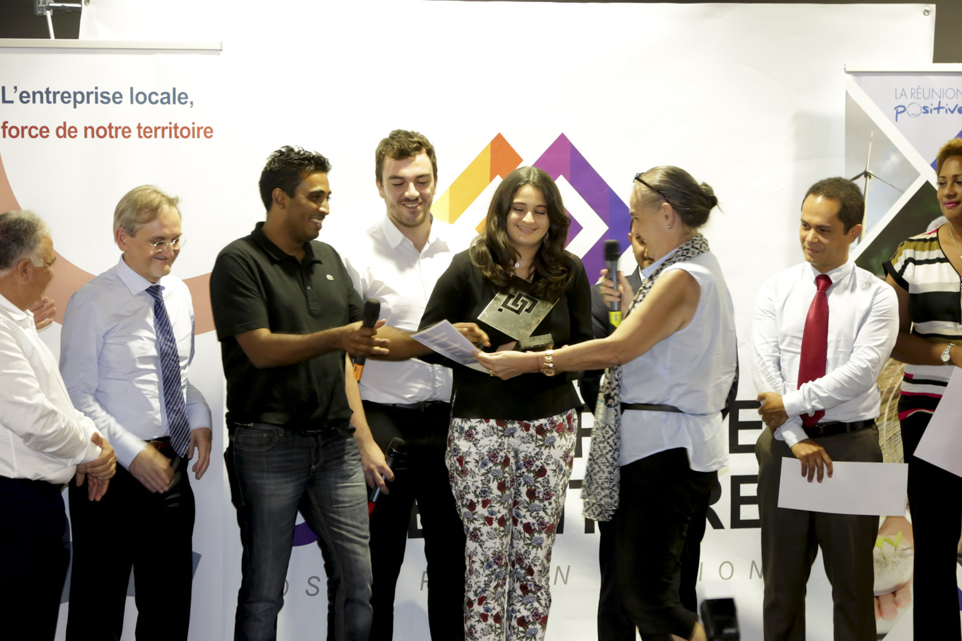 Cérémonie du 1er Trophée des Entreprises et du Territoire
