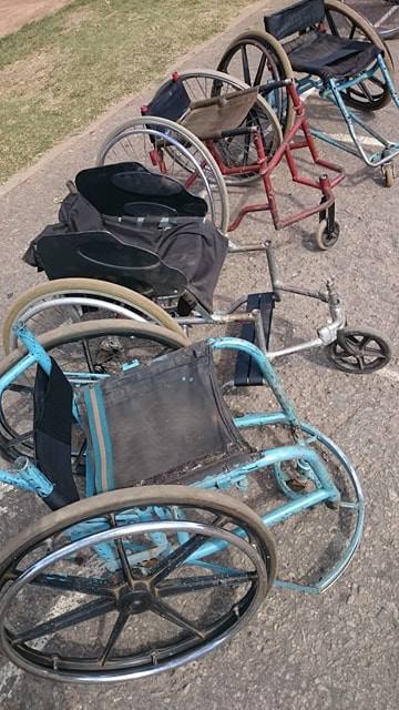 Le rugby à 7 en fauteuil en démonstration à Madagascar