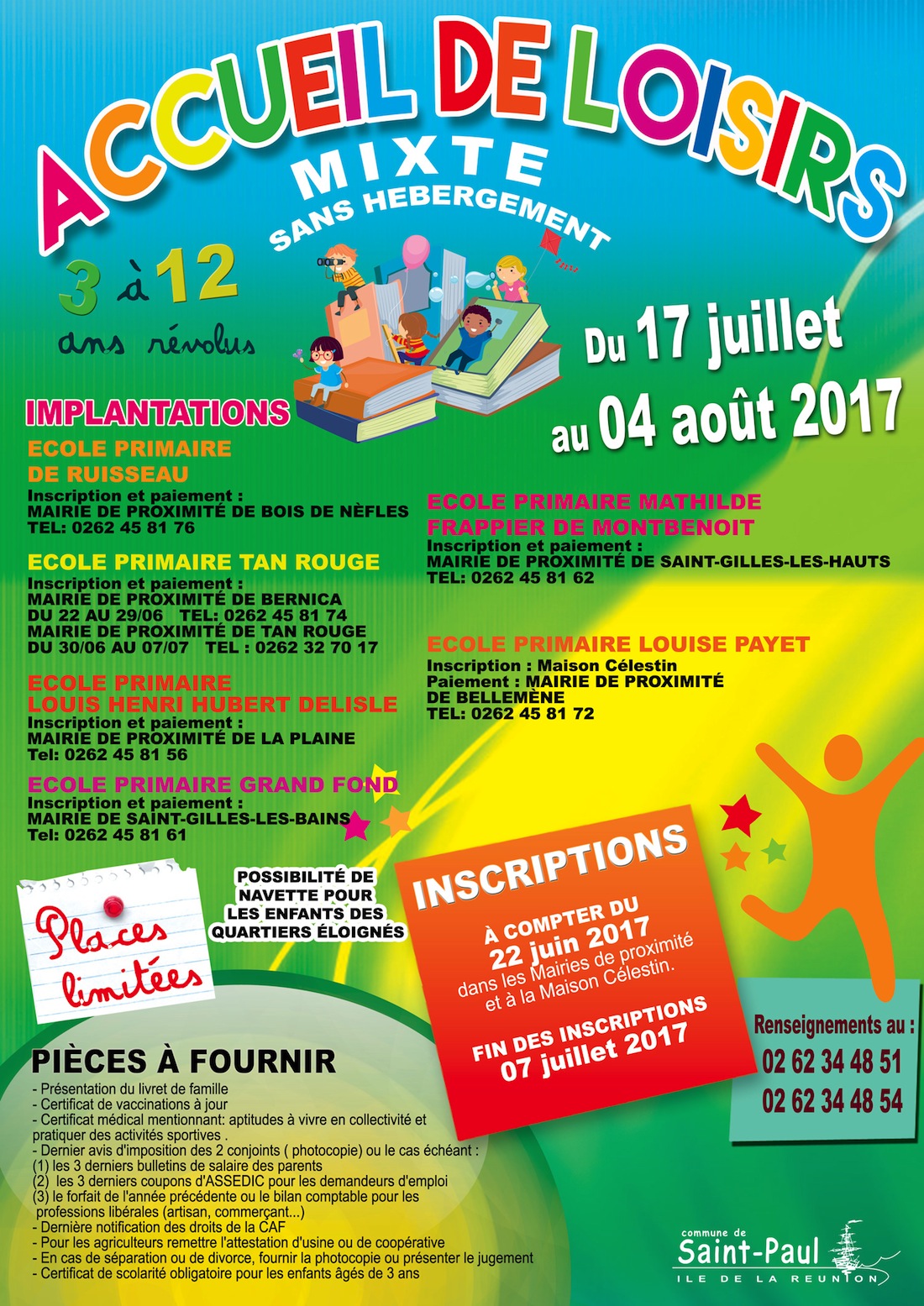 Accueil de Loisirs – Inscriptions