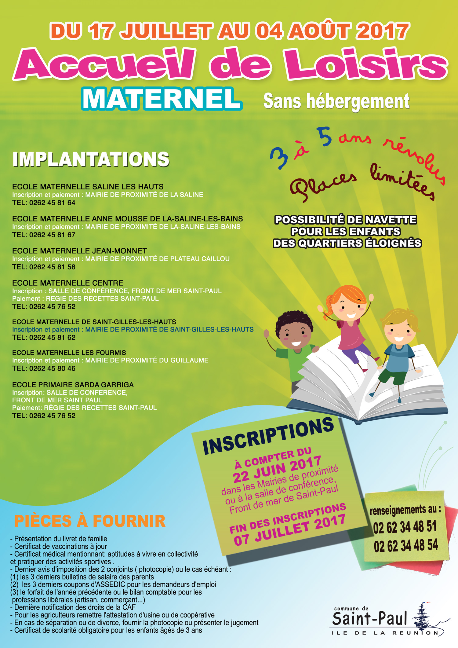 Accueil de Loisirs – Inscriptions