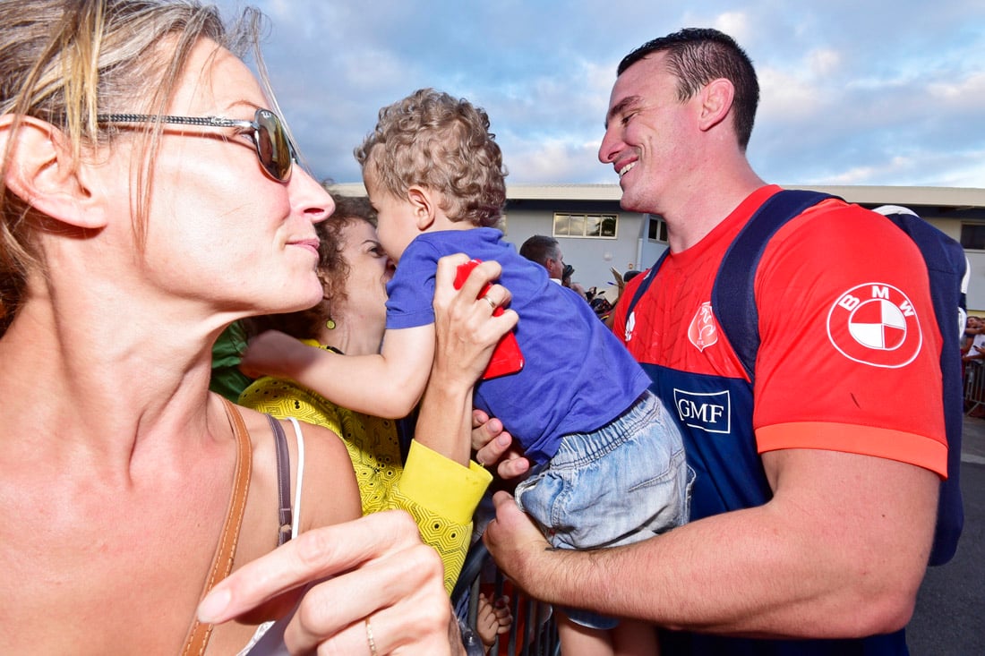La folie XV de France à La Réunion