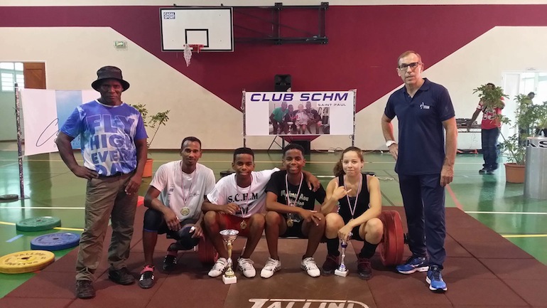 Trois St-Paulois vice-champions de France d'haltérophilie