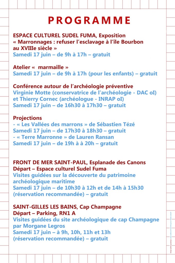 Les Journées Nationales de l’archéologie