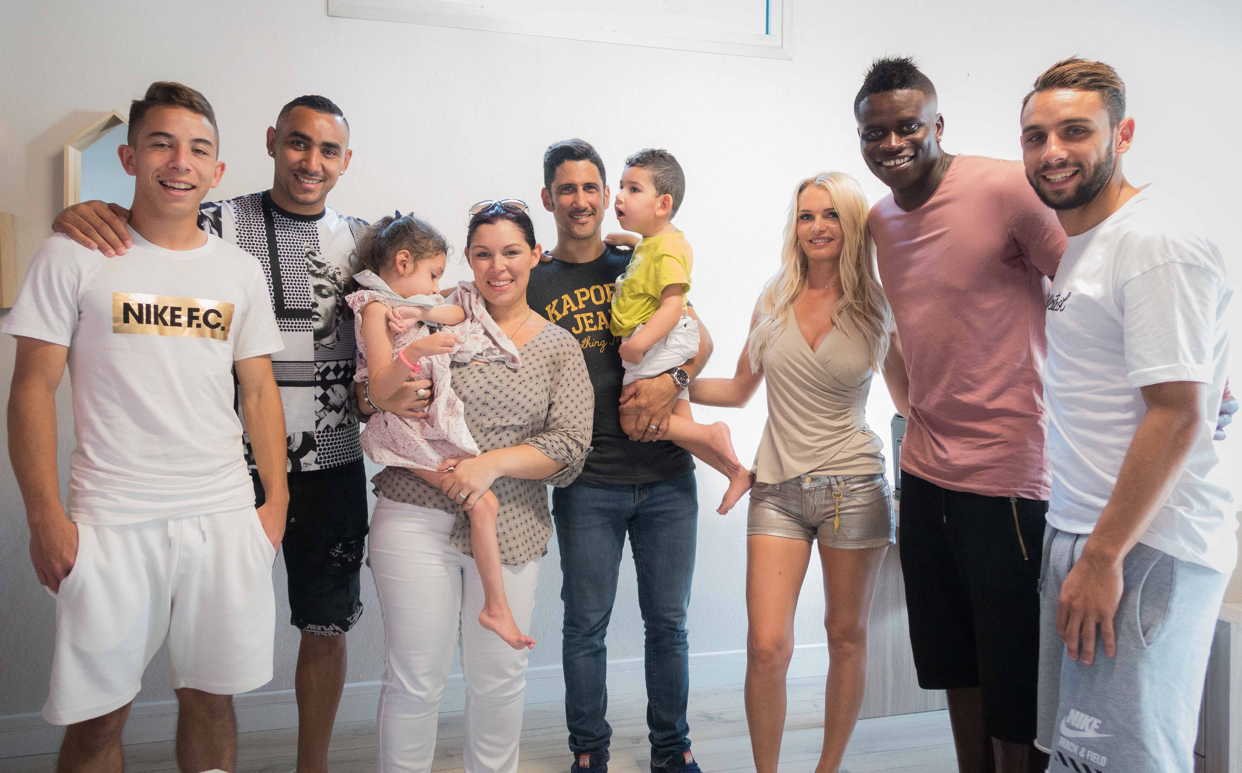 Dimitri Payet donne le sourire à des enfants handicapés