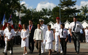 Fête nationale : Militaires et civils défilent au Tampon