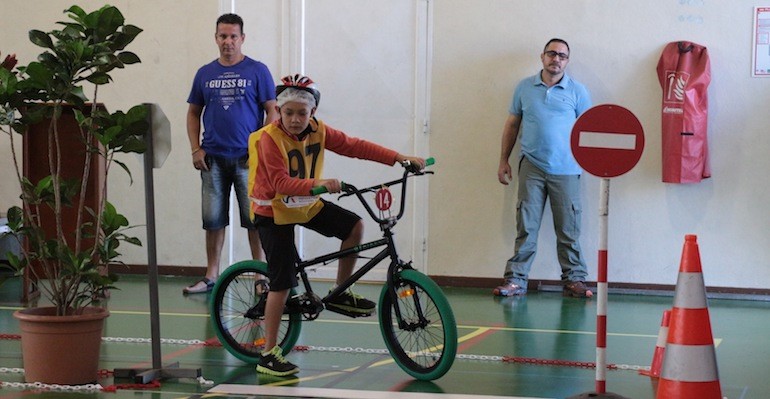 115 élèves participent à la finale départementale de la piste routière à Saint-Paul