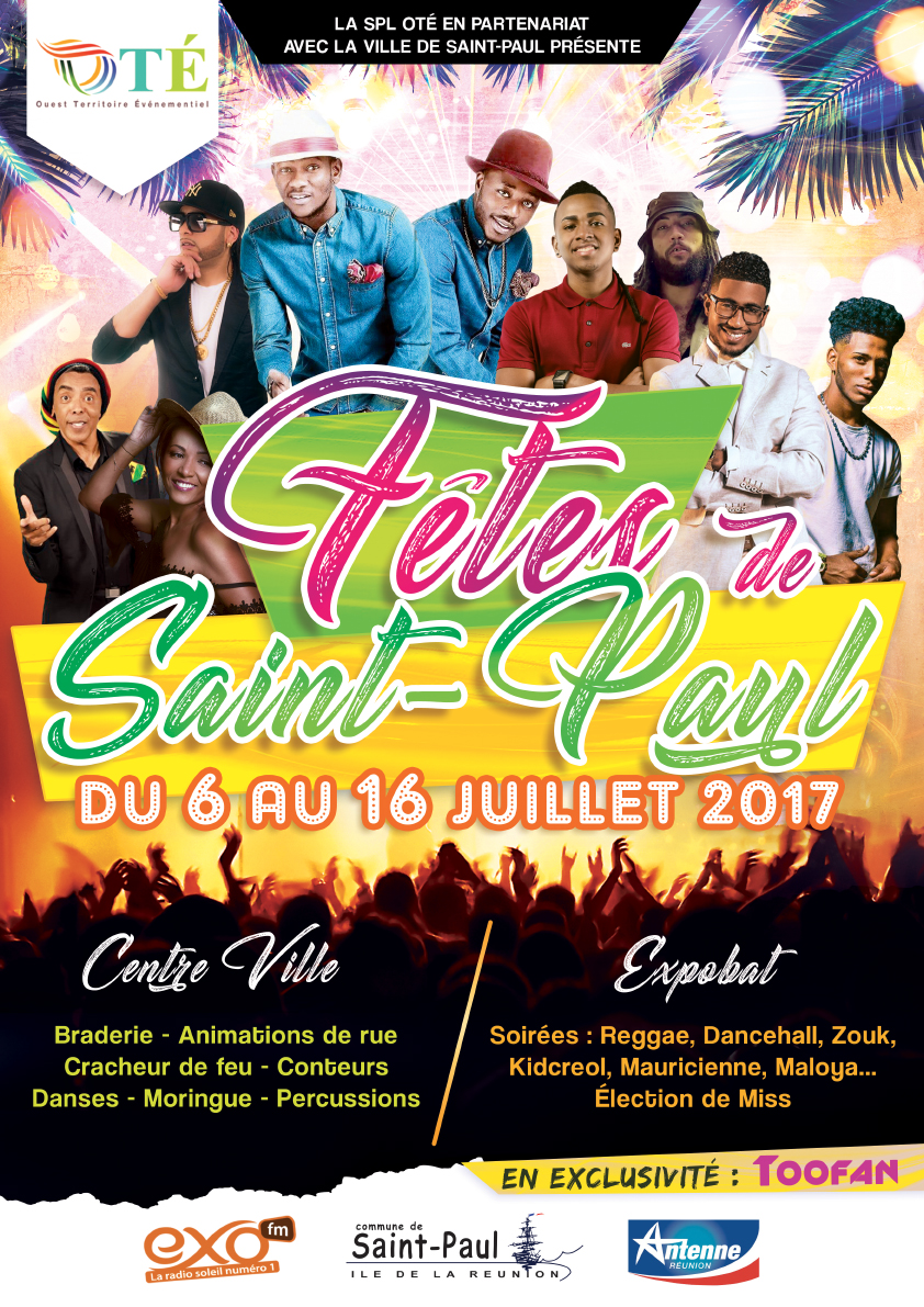 Les Fêtes de Saint-Paul 2017