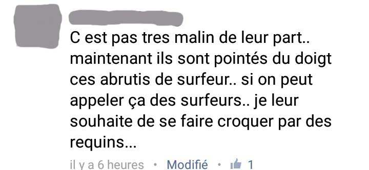 Quand les défenseurs des requins menacent de mort les surfeurs...