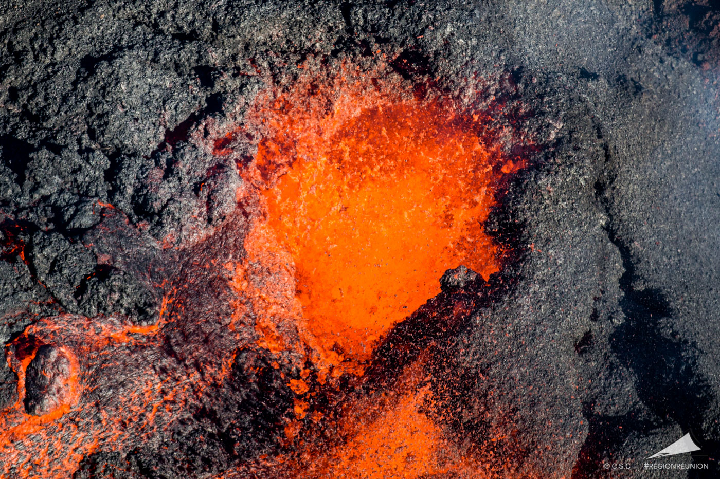 Retour en images sur l’éruption du Piton de la Fournaise