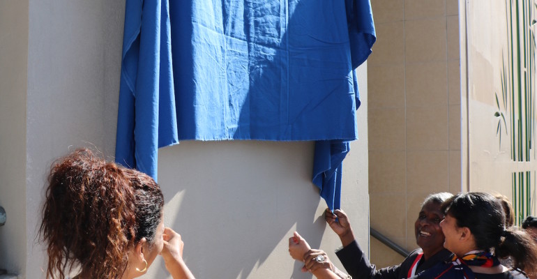 Inauguration de la Maison Citoyenneté de Plateau Caillou