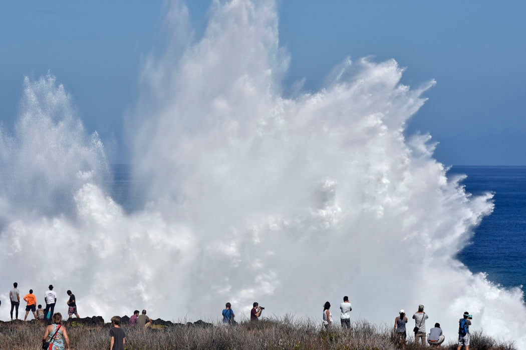 [PHOTOS] Forte houle: L'océan se donne en spectacle