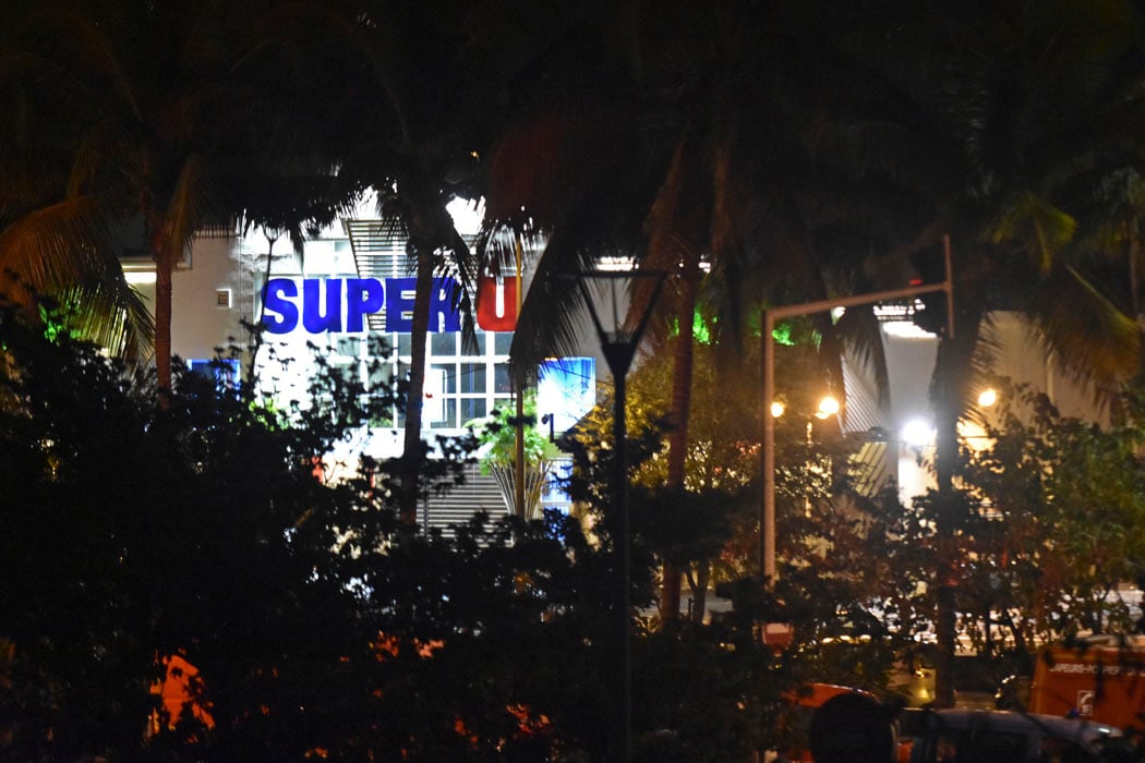 Jean-Pierre Lao Ouine, le patron du Super U : 
