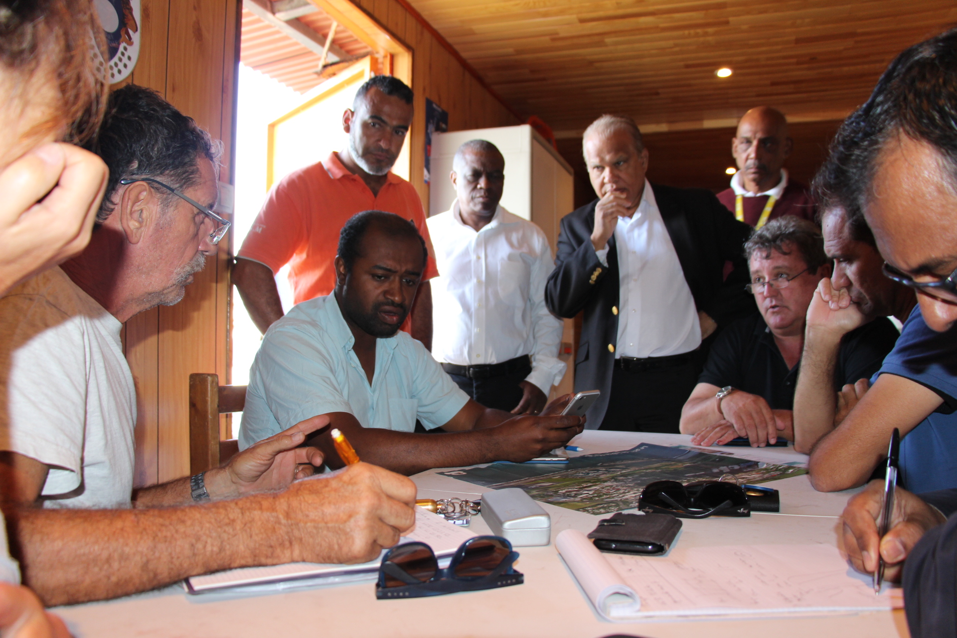 Ensablement du port de Sainte-Marie : Fermeture du port pour cause de dragage 