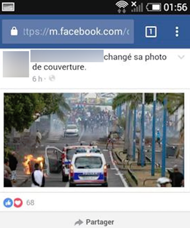 Chaudron: Des internautes se félicitent des heurts sur les réseaux sociaux