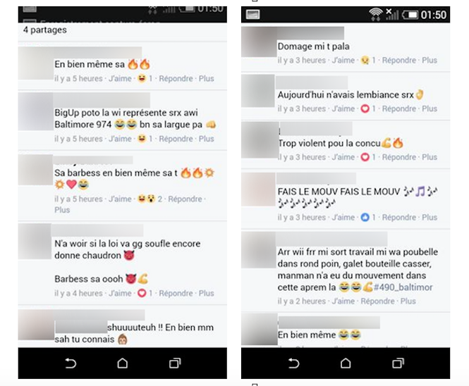 Chaudron: Des internautes se félicitent des heurts sur les réseaux sociaux