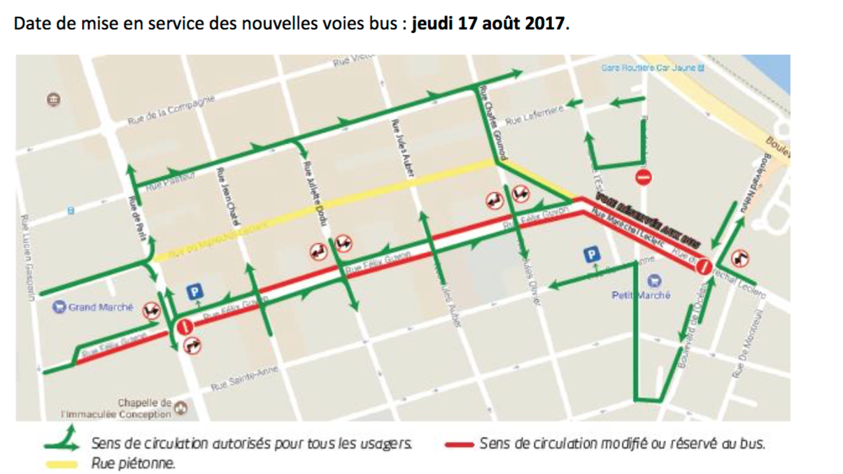 Réseau Citalis: Changements d'horaires et d'itinéraires pour la rentrée
